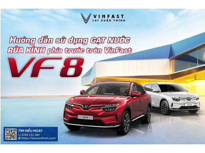 Gạt nước rửa kính phía trước trên VF 8