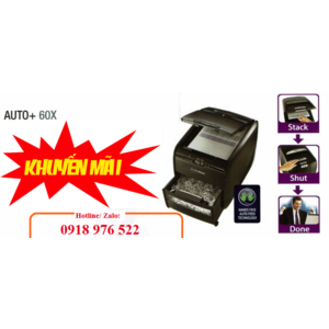 GBC Cross Cut Shredder AUTO+ 60X