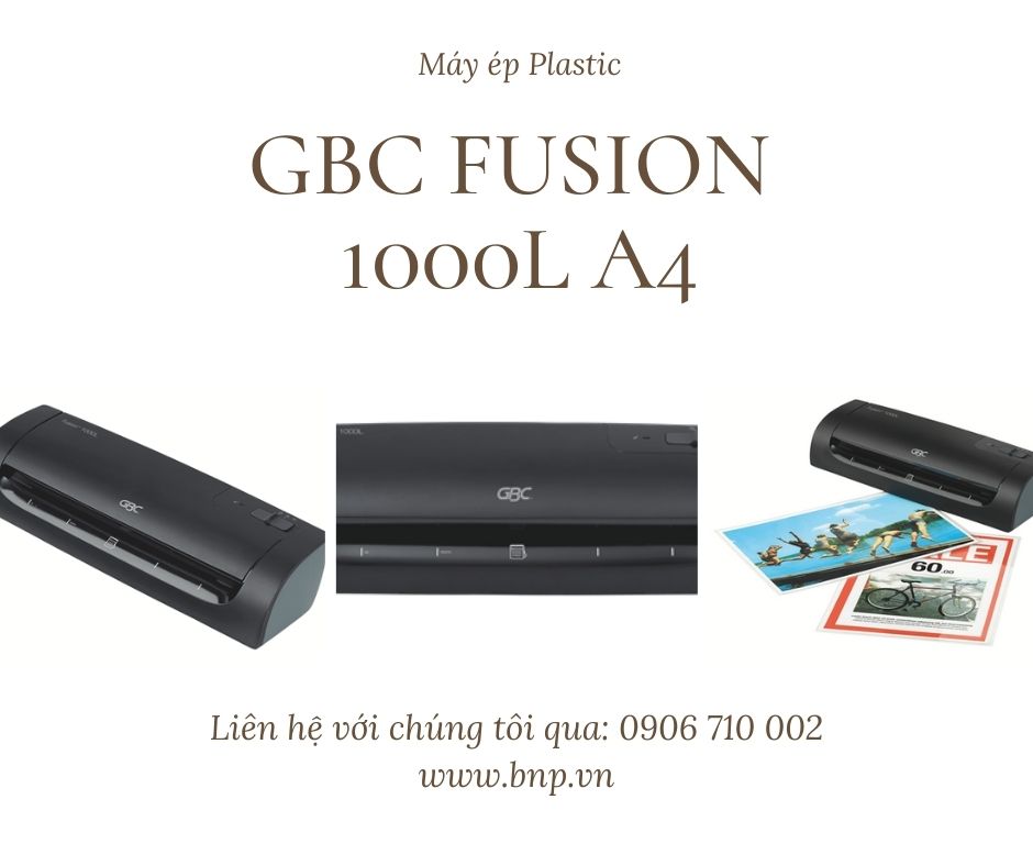 Plastifieuse GBC Fusion A4 1000L