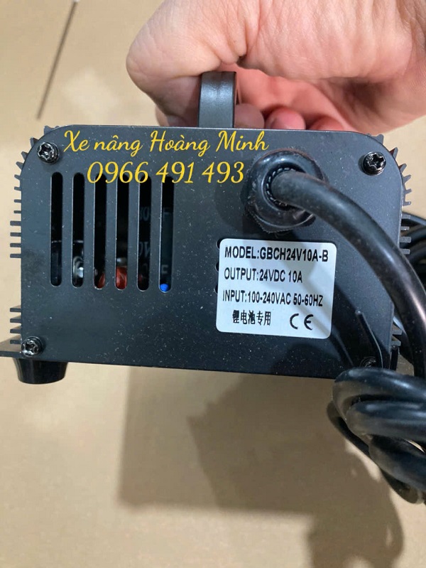 Bộ sạc bình điện xe nâng GBCH24V10A-B, SWCH24V10A-B chuyên dùng cho Pin Lithium giá rẻ