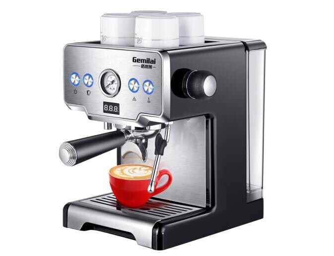 GEMILAI 3605 - Máy pha cà phê espresso