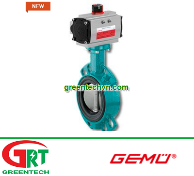 Gemu 481 | Van bướm điều khiển bằng khí Gemu 481 | Pneumatically-actuated butterfly valve Gemu 481