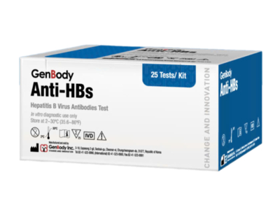 GenBody Anti-HBs - Test nhanh chuẩn đoán kháng thể viêm gan B