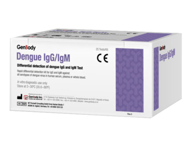 GenBody Dengue IgG/IgM - Test nhanh chuẩn đoán kháng thể Dengue IgG/IgM