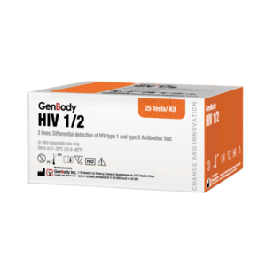 GenBody HIV ½ - Test nhanh chuẩn đoán HIV 1/2