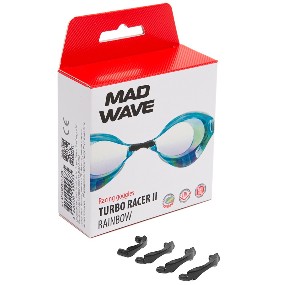 MADWAVE TURBO RACER II RAINBOW GOGGLES