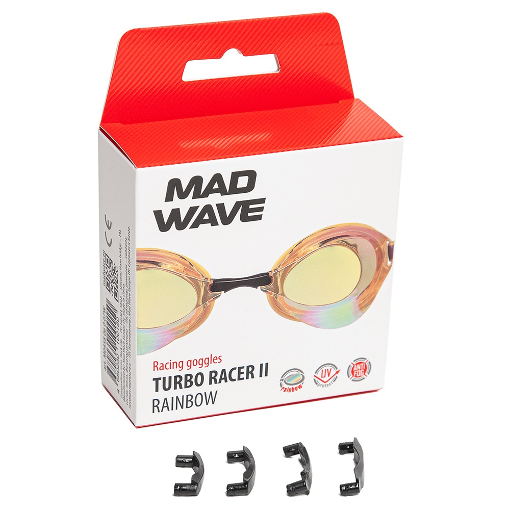 MADWAVE TURBO RACER II RAINBOW GOGGLES