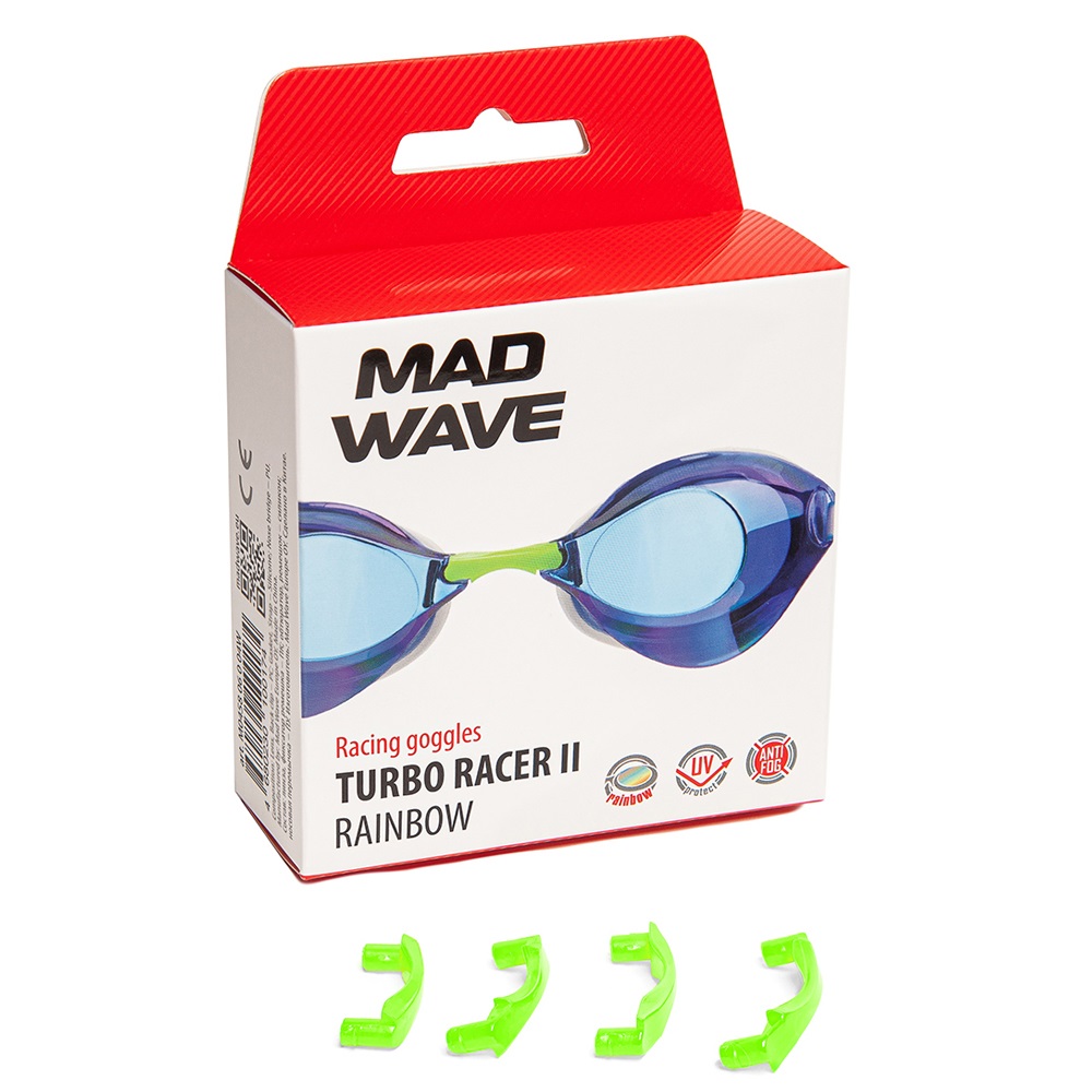 MADWAVE TURBO RACER II RAINBOW GOGGLES