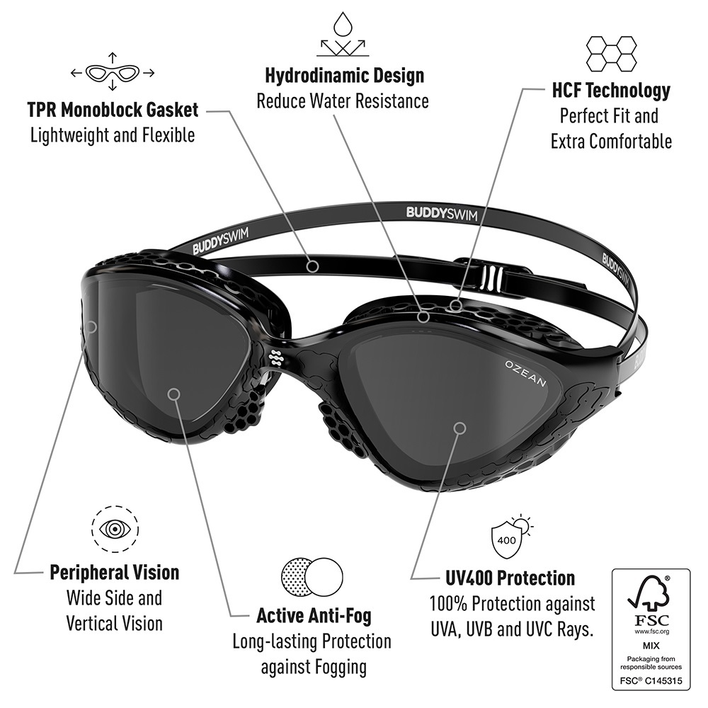 BUDDYSWIM GOGGLES OZEANX