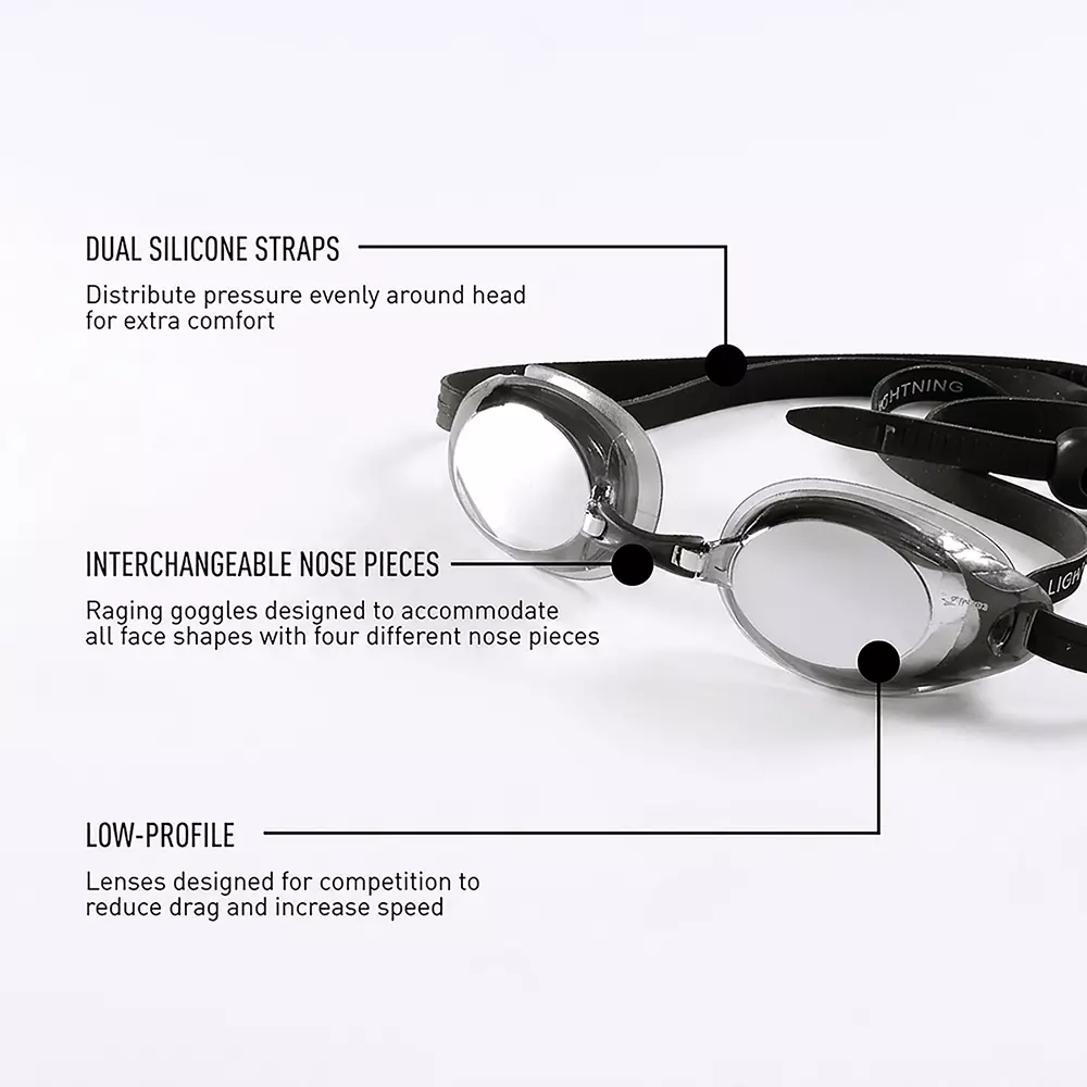 KÍNH BƠI THI ĐẤU FINIS LIGHTNING (LIGHTNING GOOGLE)