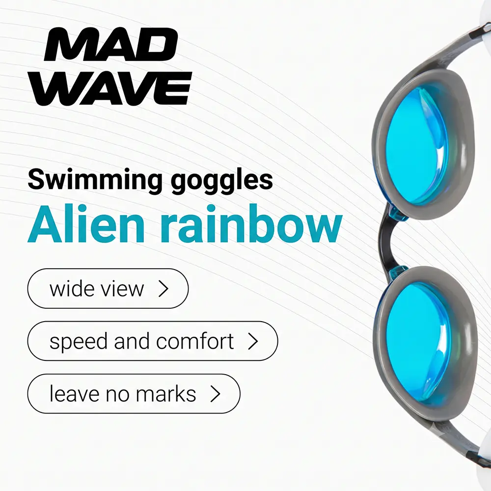 KÍNH BƠI THI ĐẤU MAD WAVE ALIEN (ALIEN GOGGLES)