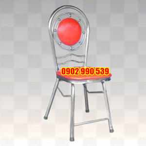 Ghế nhà hàng inox 8 bi