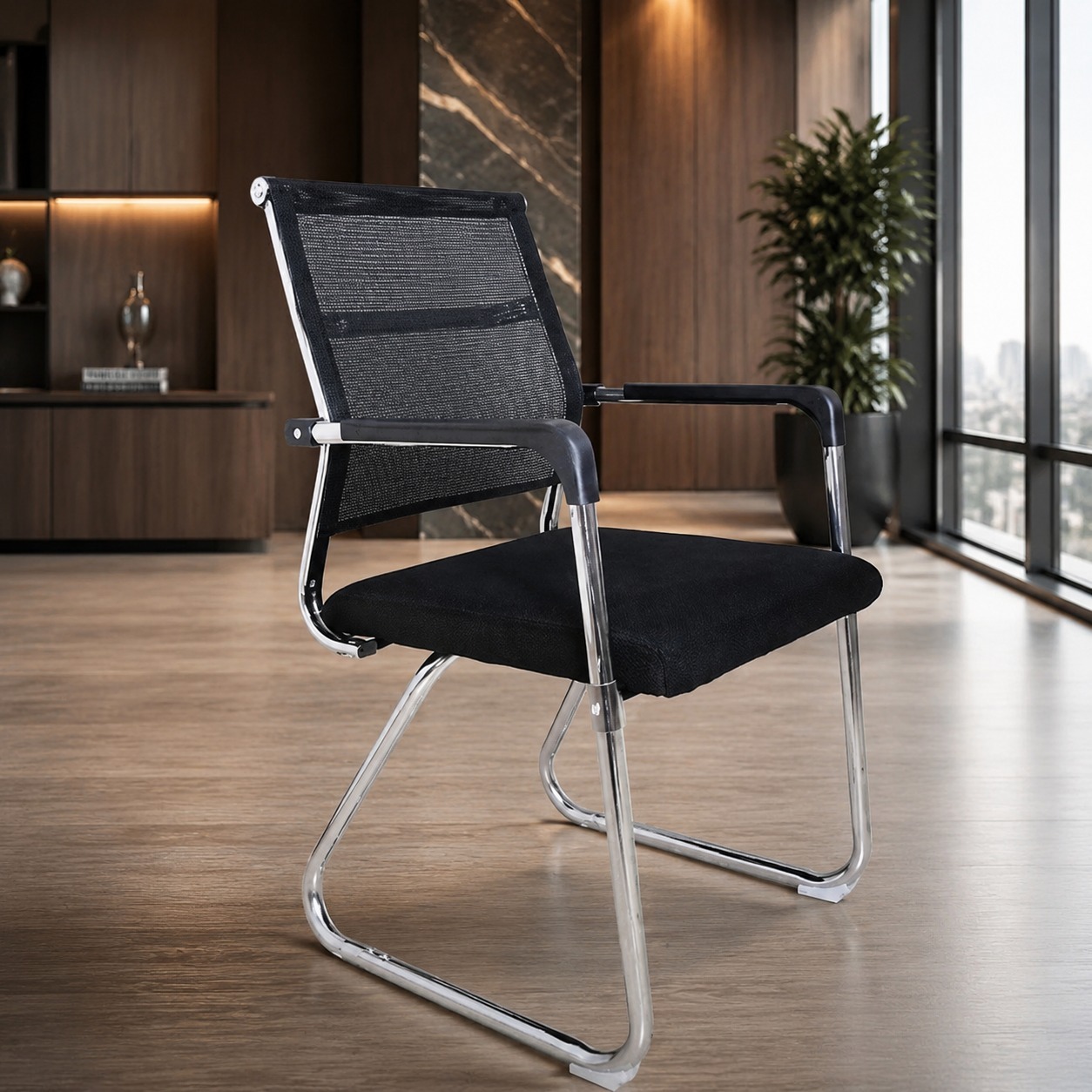 Ghế chân quỳ, lưới, lưng thấp GDK02