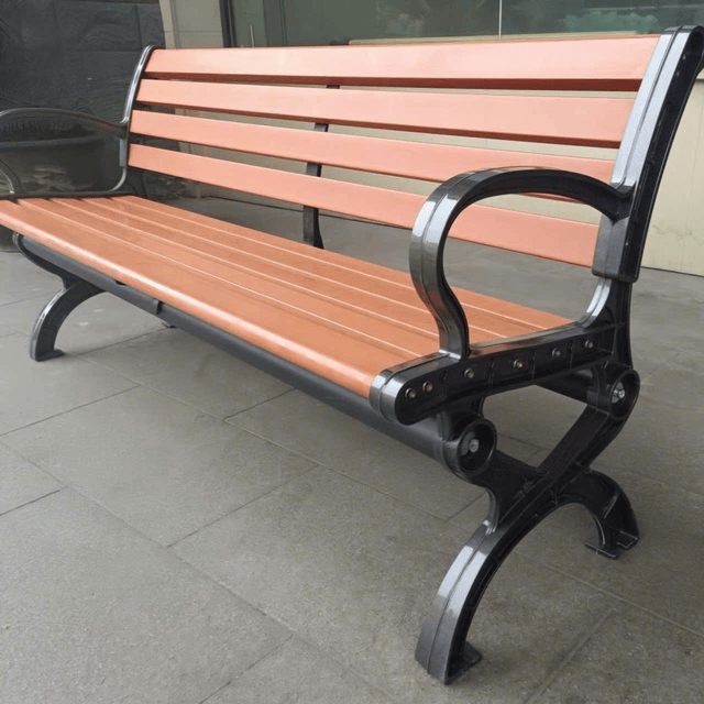 GHÉ DÀI GỖ NHỰA NGOÀI TRỜI EC-01.HN