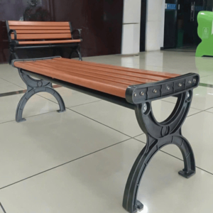 GHÉ DÀI GỖ NHỰA NGOÀI TRỜI EC-02.HN