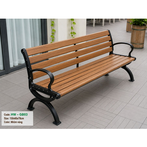 GHẾ DỰA LƯNG NHÔM ĐÚC+ COMPOSITE HW-GB03