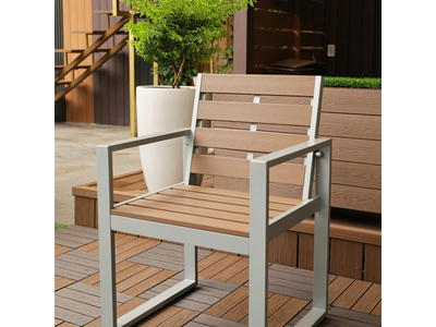 Ghế gỗ nhựa ngoài trời SW-G001 (Ghế đơn)