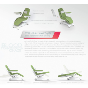 Ghế lấy máu nâng hạ điện