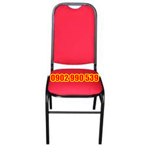 Ghế nhà hàng sắt tĩnh điện chân vuông
