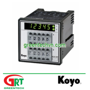 KCX-W,WM | Preset Counter | Bộ đếm đặt trước | Koyo