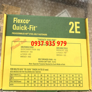 Ghim băng tải bản lề Flexco 2E | 2E fastener flexco | Kẹp Flexco 2E