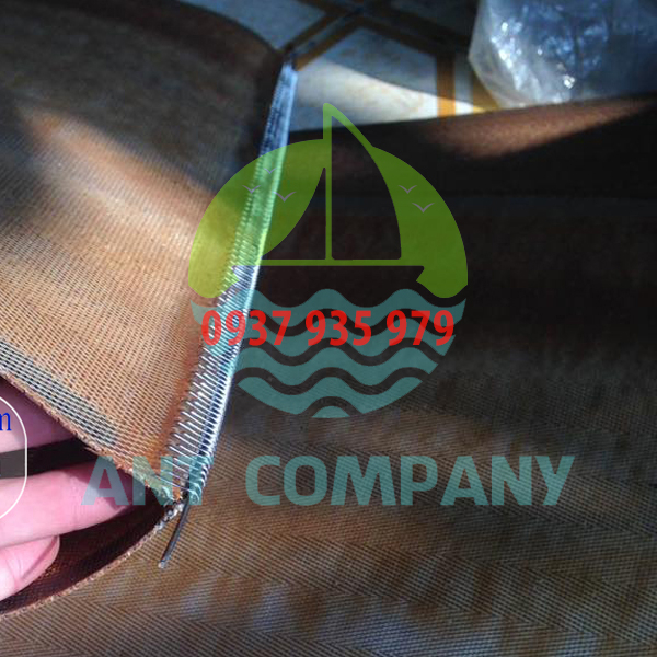 Hình ành - băng tải ép bùn nối bằng xương cá inox