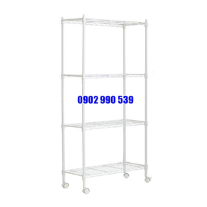 GIÁ BẾP 4 TẦNG CÓ BÁNH XE