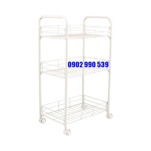 GIÁ BẾP 3 TẦNG CÓ BÁNH XE