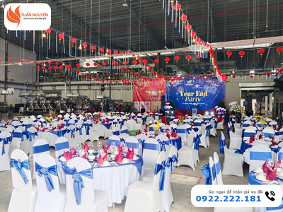 Giá cho thuê bàn ghế sự kiện phụ thuộc vào những yếu tố nào?