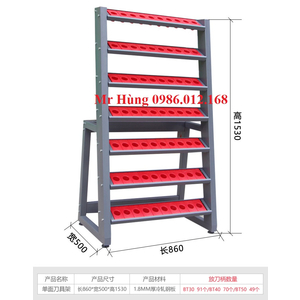 Giá để chuôi BT, HSK,NT 30 40 50.