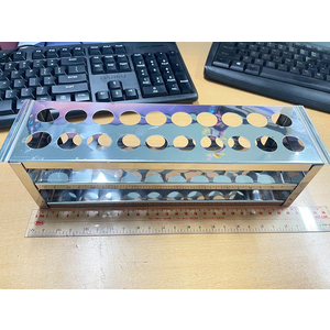 Giá để ống nghiệm inox 20 ống
