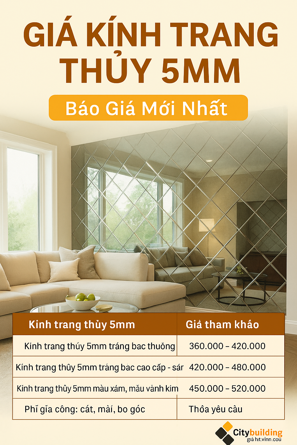 💎 【GIÁ KÍNH TRANG THỦY 5MM】Báo Giá Mới Nhất – Cắt Theo Yêu Cầu