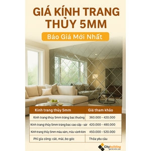 💎 【GIÁ KÍNH TRANG THỦY 5MM】Báo Giá Mới Nhất – Cắt Theo Yêu Cầu