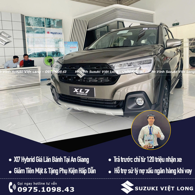 Giá Lăn Bánh Suzuki XL7 Hybrid Tại An Giang - Khuyến Mãi Tốt Nhất