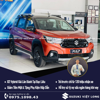 Giá Lăn Bánh Suzuki XL7 Hybrid Tại Bạc Liêu - Khuyến Mãi Tốt Nhất