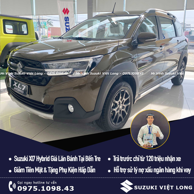 Giá Xe Suzuki XL7 Hybrid Lăn Bánh Tại Bến Tre - Khuyến Mãi 2025