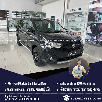 Giá Lăn Bánh Suzuki XL7 Hybrid Tại Cà Mau - Khuyến Mãi Tốt Nhất