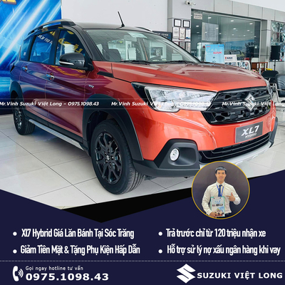 Giá Lăn Bánh Suzuki XL7 Hybrid Tại Sóc Trăng - Khuyến Mãi Tốt Nhất
