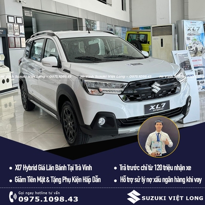 Giá Lăn Bánh Suzuki XL7 Hybrid Tại Trà Vinh - Khuyến Mãi Tốt Nhất