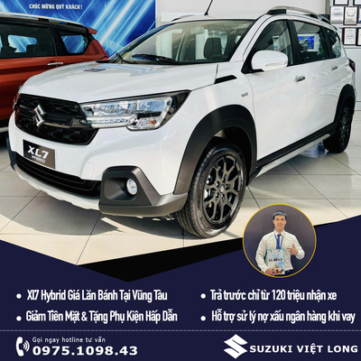 Giá Lăn Bánh Suzuki XL7 Hybrid Tại Bà Rịa - Vũng Tàu - Khuyến Mãi Tốt Nhất