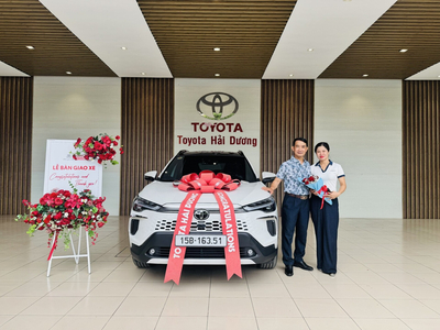 Giá lăn bánh Toyota Corolla Cross tháng 8/2026 tại Hải Dương – Ưu đãi đến 50% lệ phí trước bạ