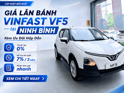 VinFast VF5 Ninh Bình 09/2026: Giá Lăn Bánh & Ưu Đãi