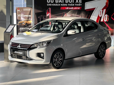 Giá lăn bánh xe Mitsubishi Attrage mới nhất - Tháng 10/2025