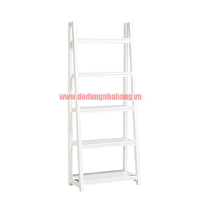 KỆ SÁCH HÌNH THANG 5 TẦNG (TRẮNG)