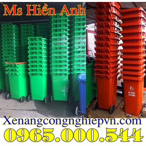 Giá thùng rác nhựa 120 lít 240 lít tại Hà Nội giá rẻ giao nhanh.