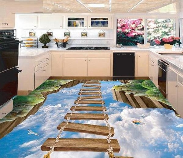 Giá tiền gạch lát nền 3D Giá tiền gạch lát nền 3D