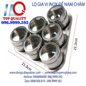 Lọ gia vị có đế nam châm