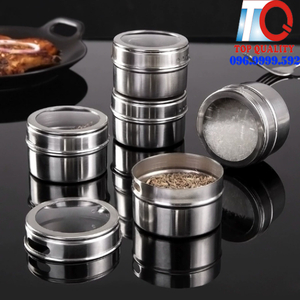 Lọ Gia Vị Có Gắn Đế Bằng Nam Châm