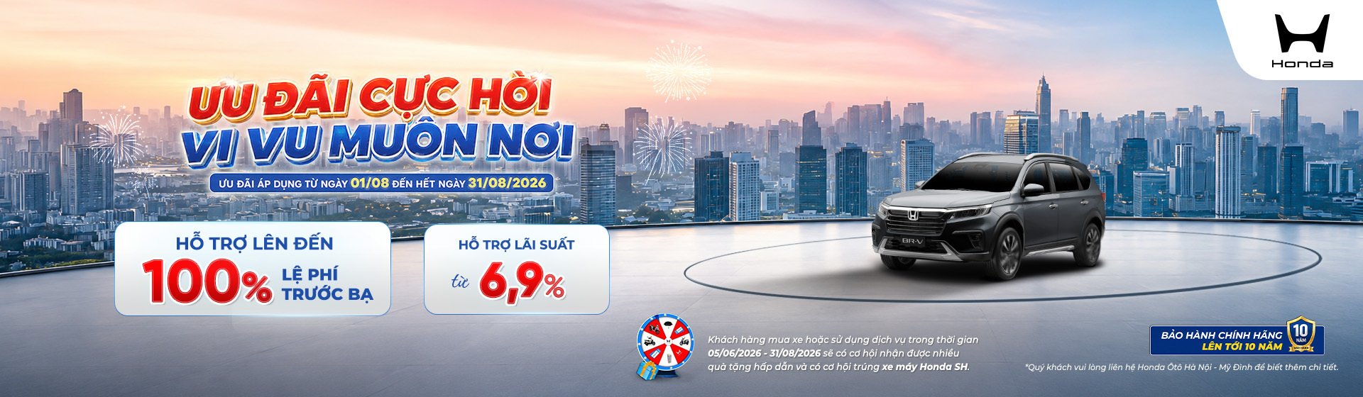 Giá xe Honda CR-V tháng 9/2026, lăn bánh từ 1,145 tỷ đồng