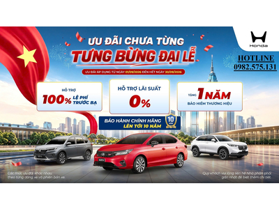 Giá xe Honda CR-V tháng 9/2026, lăn bánh từ 1,145 tỷ đồng